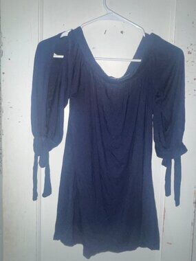 Navy Blouse Size M